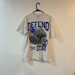 Dallas Cowboys defend the star vintage shirt  size Large. B1